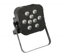 Involight BATPAR93WR - àêêóìóëÿòîðíûé ñâåòîäèîäíûé RGB 9x3 Âò ïðîæåêòîð, çâóêîâàÿ àêòèâàöèÿ, DMX-51