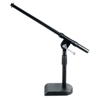 OnStage MS7920B - ìèêðîôîííàÿ ñòîéêà, äëÿ áàñ áàðàáàíà, U-îáðàç îñíîâàíèå, ðåãóë. âûñîòà,÷åðíàÿ