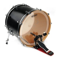 EVANS BD22GB3 - ïëàñòèê 22" Genera EQ3 Clear äëÿ áàñ áàðàáàíà ïðîçðà÷í.äâîéíîé ñ äâóìÿ äåìï.êîëüöàìè