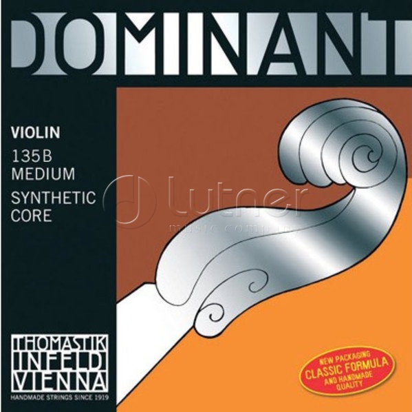 Thomastik 135B Dominant Êîìïëåêò ñòðóí äëÿ ñêðèïêè ðàçìåðîì 4/4, ñðåäíåå íàòÿæåíèå