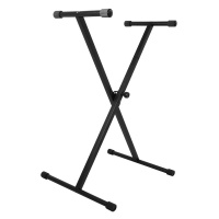 OnStage KS7190 - êëàâèøíàÿ ñòîéêà êðåñòîîáðàçíàÿ, 5 ïîçèöèé, ðåãóëèðóåìàÿ âûñîòà è øèðèíà.