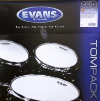 EVANS ETP-G2CLR-S íàáîð ïëàñòèêîâ 12",13",16" Genera G2 Clear, äâîéíûå, ïðîçðà÷íûå