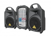 Behringer EPA300-ïîðòàòèâ.ñèñò.çâóêîóñèë.,300 Âò,ìèêøåð 2ìîíî,2ñòåðåî,ýôôåêòû,ýêâà-åð, ìèêðîô+êàáåë