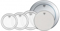 Remo PP-0260-PS íàáîð ïëàñòèêîâ Pinstripe Clear 10",12",14",P3 Clear 22",Ambassador Coated 14"