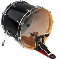 EVANS BD22HG - ïëàñòèê 22" Hydraulic Glass 22" äëÿ áàñ áàðàáàíà äâîéíîé ïðîçðà÷íûé