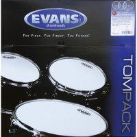 EVANS ETP-G1CLR-S íàáîð ïëàñòèêîâ 12",13",16" Genera G1 Clear, îäíîñëîéíûå, ïðîçðà÷íûå
