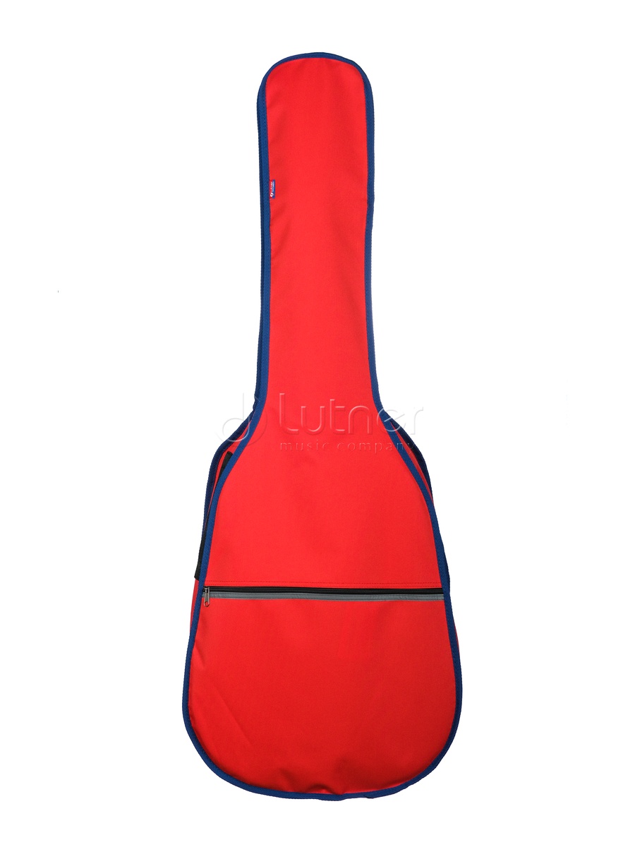 Lutner MLDG-25 ×åõîë ìÿãêèé äëÿ àêóñòè÷åñêîé ãèòàðû äðåäíîóò 4/4, êðàñíûé/ñèíèé