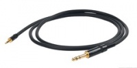 Proel CHLP185LU3 - Ñöåíè÷. êàáåëü, JACK 6.3mm ñòåðåî <-> 3.5 Jack ñòåðåî, äëèíà - 3ì