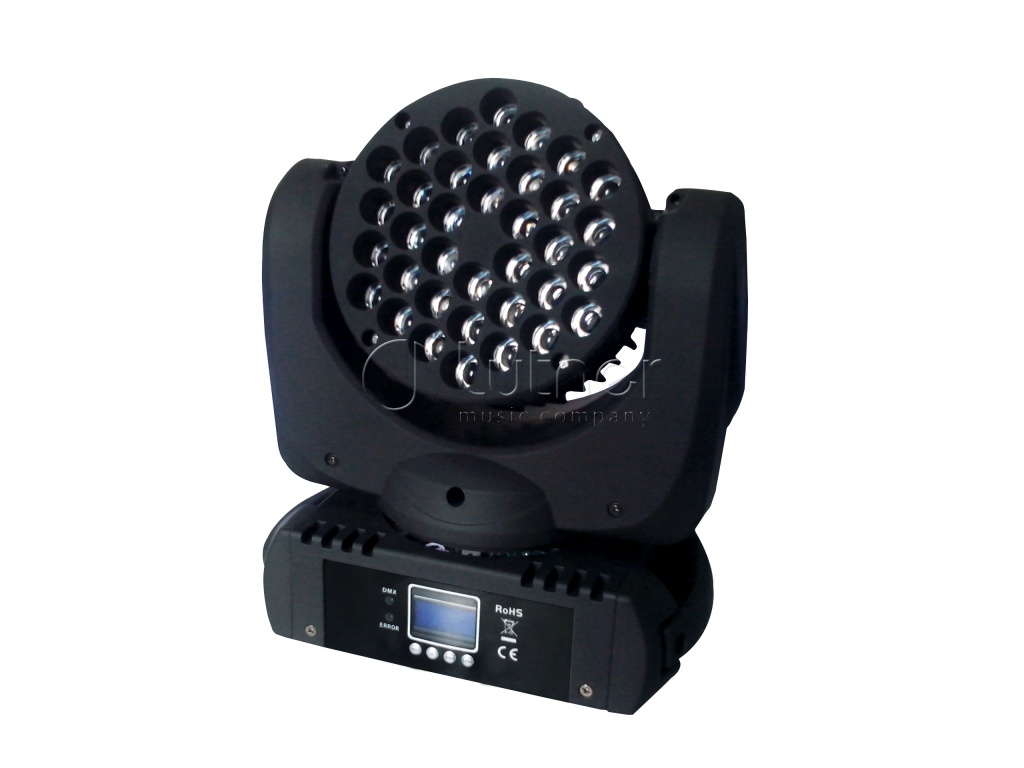 Big Dipper LM108 Ìîòîðèçèðîâàííûé ñâåòîäèîäíûé ïðîæåêòîð çàëèâàþùåãî ñâåòà RGBW 36*3 Âò