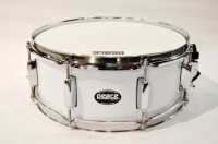 Peace MD-1455WH ìàðøåâûé ìàëûé áàðàáàí 14"*5.5" áåëûé (ðåìåíü ïàëî÷êè â êîìïëåêòå)