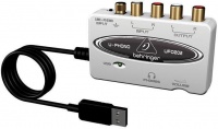 Behringer UFO202 - öèôðîâîé àóäèîèíòåðôåéñ ñ ïðåäóñèëèòåëåì, äëÿ îöèôðîâûâàíèÿ çàïèñè ñ ëåíòû è âèí