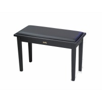 Tempo Turris129/MB - Áàíêåòêà äåðåâÿííàÿ double seat, êîæçàì, öâåò: ÷¸ðíûé ìàòîâûé