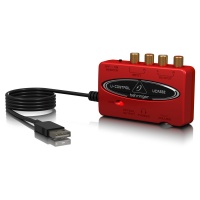 Behringer UCA222 - USB-àóäèî-èíòåðôåéñ äëÿ çàïèñè è âîñïðîèçâåäåíèÿ çâóêà, 16 áèò/48 êÃö
