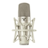Shure KSM44A/SL - ñòóäèéíûé êîíäåíñàòîðíûé ìèêðîôîí ñ àëþìèíèåâûì êîôðîì è ãèáêèì êðåïëåíèåì