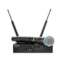 SHURE QLXD24E/B58 P51 710 - 782 MHz âîêàëüíàÿ ðàäèîñèñòåìà ñ ðó÷íûì ïåðåäàò÷èêîì BETA58
