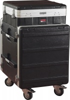 GATOR GRC-12X10PU - êåéñ,ïëàñòèê,÷åðíûé,12U âåðõ, 10U ôðîíò, êîìïàêòíûé, îòêèäíàÿ êðûøêà