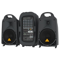Behringer PPA2000BT - 8-êàí. ïîðò. ñèñòåìà çâóêîóñèëåíèÿ, 10"+1", 2õ1000Âò 4Îì, 2õ500Âò 8Îì, DSP.