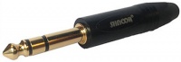 SHNOOR SP3-G-B Ðàçú¸ì äæåê ñòåðåî 6,3 ìì, ìåòàëë, ÷åðíûé, ïîçîëî÷åííûé êîíòàêò