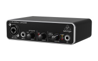 Behringer UMC22 -USB-àóäèîèíòåðôåéñ,2âõîäà, 2 âûõîäà, ìèêð. ïðåäóñèëèòåëü MIDAS