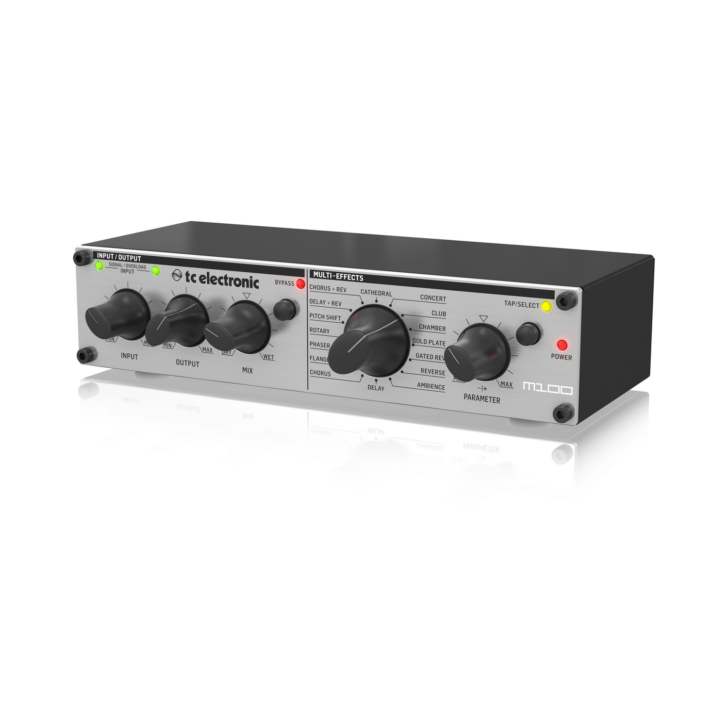 TC Electronic M100 - ñòåðåîôîíè÷åñêèé ïðîöåññîð ìóëüòèýôôåêòîâ, 16 ïðåñåòîâ, 24-áèò AD/DA