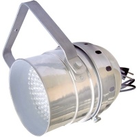 Involight LED Par56/AL - ñâåòîäèîäíûé RGB ïðîæåêòîð (õðîì), çâóêîâàÿ àêòèâàöèÿ , DMX-512