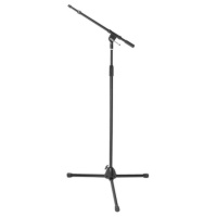 OnStage MS9701TB+ - ìèêðîôîííàÿ ñòîéêà-æóðàâëü, òðåíîãà, ðåãóëèðóåìàÿ âûñîòà,óñèëåííàÿ, ÷åðíàÿ