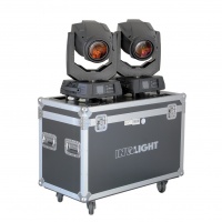 Involight TRINITY280SET - íàáîð èç 2õ âðàùàþùèõñÿ ãîëîâ (â êåéñå), Osram sirius HRI 280 Âò, DMX-512