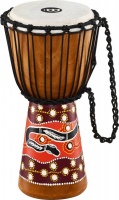 MEINL HDJ5-S - àôðèêàíñêèé äæåìáå Small (8" õ 15"), öâåò - ðèñóíîê "Ïèòîí", ìåìáðàíà - êîæà êîçëà