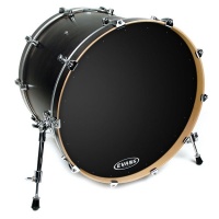 EVANS BD22RA - 22" Genera EQ1 Resonant ïåðåä. ïëàñò. äëÿ áàñ áàðàáàíà îäíîñëîéí.÷åðí.ñ äåìï.êîëüöîì