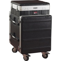 GATOR GRC-10X12 PU ðýêîâûé êåéñ,ïëàñòèê,10U âåðõ, 12U íèç, êîìïàêòíûé, ëåãêèé äîñòóï ê êàáåëÿì