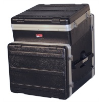 GATOR GRC-10X8 - ðýêîâûé êåéñ,ïëàñòèê,÷åðíûé,10U âåðõ, 8U íèç, êîìïàêòíûé, ëåãêèé äîñòóï ê êàáåëÿì