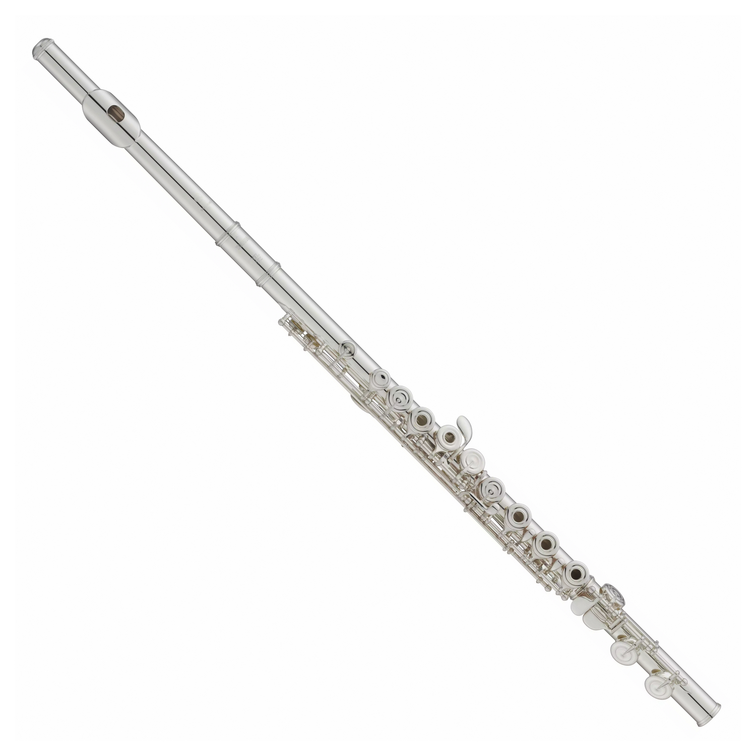 Yamaha YFL-372 - ôëåéòà ñ "ìè-ìåõàíèêîé", ñ ðåçîíàòîðàìè, íå â ëèíèþ, ïîñåðåáðåííàÿ