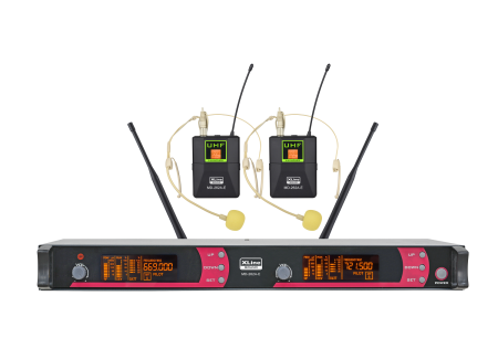 XLine MD-262A-E Ðàäèîñèñòåìà äâóõêàíàëüíàÿ c äâóìÿ ïîÿñíûìè ïåðåäàò÷èêàìè