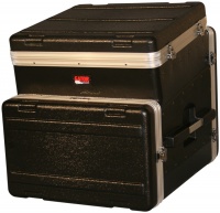 GATOR GRC-10X6 - ðýêîâûé êåéñ,ïëàñòèê,÷åðíûé,10U âåðõ, 6U íèç, êîìïàêòíûé, ëåãêèé äîñòóï ê êàáåëÿì
