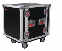 GATOR G-TOUR 12U CAST - ðýêîâûé ôëàéò-êåéñ, 12 U, íà êîëåñàõ,äåðåâî,÷åðíûé, âåñ 30,97êã