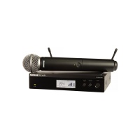 SHURE BLX24RE/SM58 M17 662-686 MHz ðàäèîñèñòåìà ñ ðó÷íûì ïåðåäàò÷èêîì SM58. Êðîíøòåéíû äëÿ êðåïëåíè