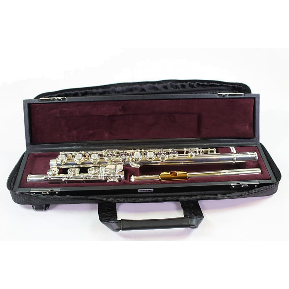 Yamaha YFL-482H - ôëåéòà ñ ðåçîíàòîðàìè, â ëèíèþ, êîëåíî ñè (B), ñåðåáðî (êåéñ)
