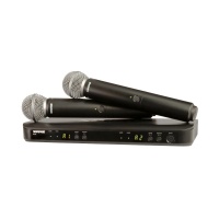 SHURE BLX288E/PG58 M17 662-686 MHz äâóõêàíàëüíàÿ ðàäèîñèñòåìà ñ äâóìÿ ðó÷íûìè ïåðåäàò÷èêàìè PG58
