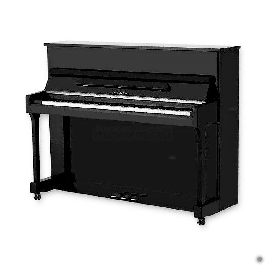 Samick JS115EB/EBHP - ïèàíèíî,115x148x55, 207êã, ñòðóíû "Roslau"(íåì.), ïîëèð., ÷åðíûé