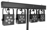 Involight SBL3000 - 4õLEDPAR (6 øò. RGB 9 Âò ìóëüòè÷èï ) DMX-512 (áåç ñòîéêè)