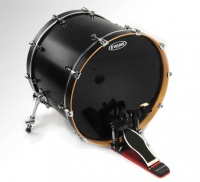 EVANS BD22HBG - ïëàñòèê 22" Hudraulic Black, ïëàñòèê äëÿ áàñ áàðàáàíà äâîéíîé ÷åðíûé