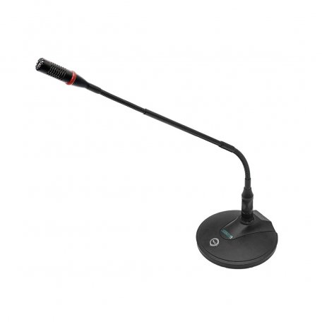 DSPPA CM-62 Ìèêðîôîí íàñòîëüíûé ñî ñâåòîâîé èíäèêàöèåé. Êàáåëü XLR-XLR 10 ì â êîìïëåêòå
