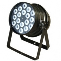Involight LED PAR184 BK - câåòîäèîäíûé RGBW ïðîæåêòîð, ìóëüòè÷èï: 18 øò. 8 Âò (4õ2 Âò RGBW), DMX