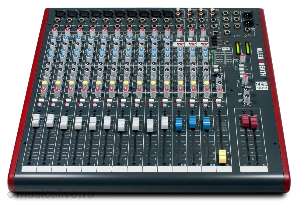 ALLEN&HEATH ZED16FX   10 , 3 , USB ,   