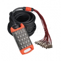 Soundking BCB407-20m Ñöåíè÷åñêàÿ êîììóòàöèîííàÿ êîðîáêà 24õXLR âõîäà + 8õXLR âûõîäîâ, 20ì