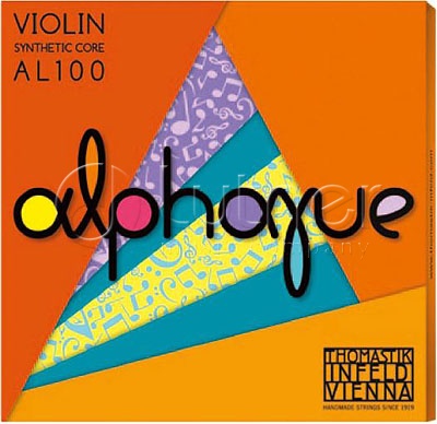 Thomastik AL100-1/8 Alphayue Êîìïëåêò ñòðóí äëÿ ñêðèïêè ðàçìåðîì 1/8, ñðåäíåå íàòÿæåíèå