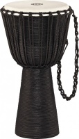 MEINL HDJ3-XL - àôðèêàíñêèé äæåìáå X-Large (13" õ 25"), öâåò - ÷åðíûé, ìåìáðàíà - êîæà êîçëà