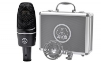 AKG C3000 - êîíäåíñàòîðíûé êàðäèîèäíûé ìèêðîôîí ñ 1" ìåìáðàíîé . Îáðåçíîé ôèëüòð Í× - 500Ãö, 6äÁ