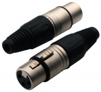Rockcable RCL10001 P     XLR female, 3 , /  