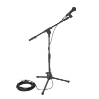 OnStage MS7515 -äåòñ.íàáîð äëÿ ïåíèÿ - äèí.ìèêðîôîí,ñòîéêà-æóðàâëü1,27ì,äåðæàòåëü.,êàá. XLR-äæåê 6